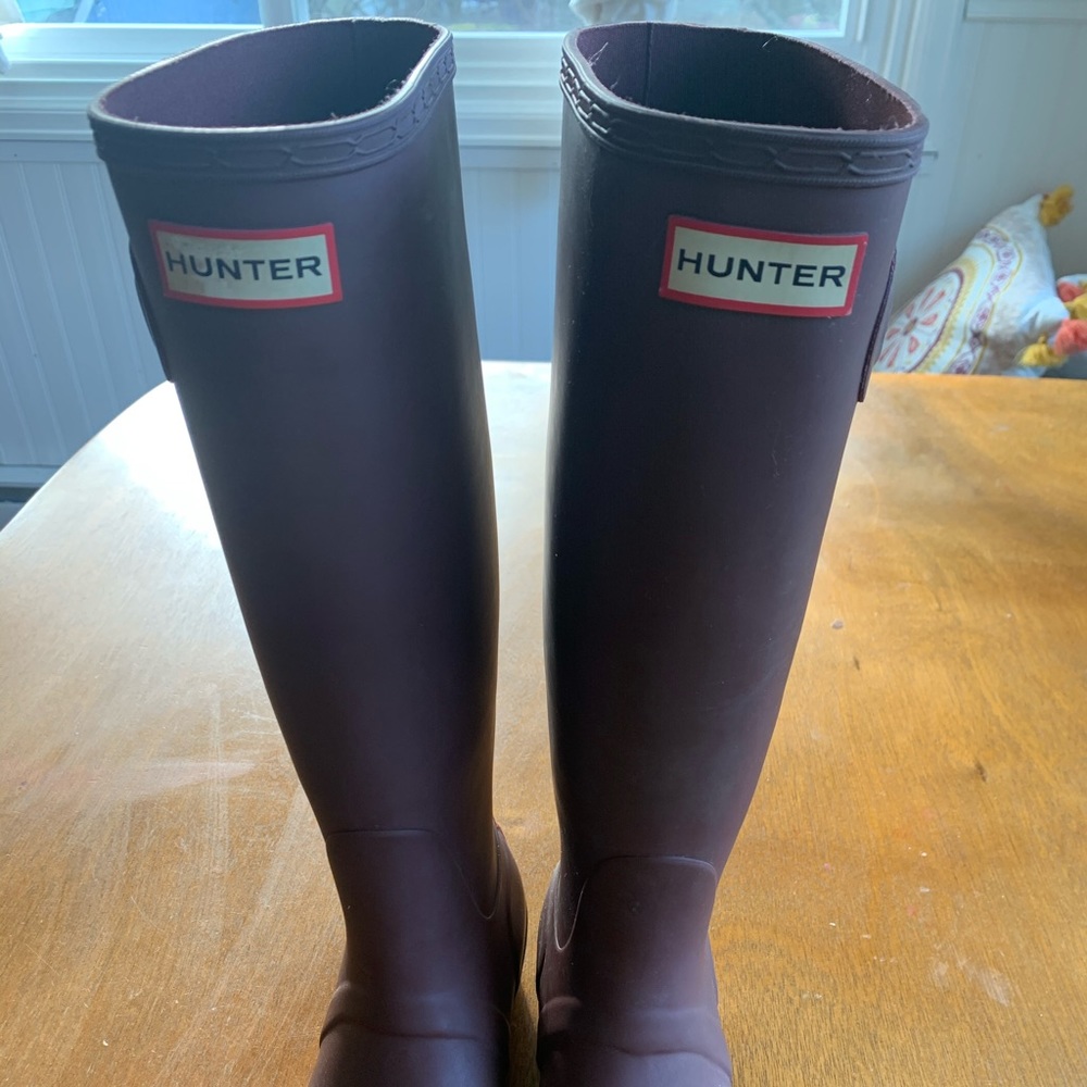 Hunter rain boots